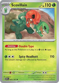Scovillain 025/197 SV03: Obsidian Flames Reverse Holofoil Pokémon TCG