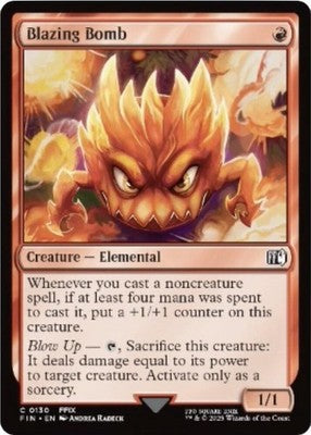 Blazing Bomb FIN 130 Foil NM Magic: The Gathering