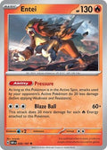 Entei 030/197 SV03: Obsidian Flames Holofoil Pokémon TCG