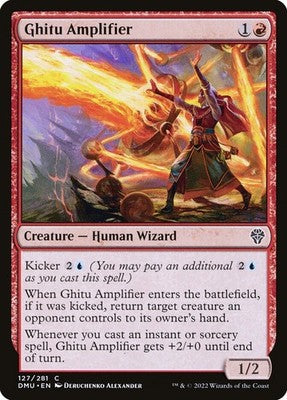 Ghitu Amplifier DMU 127 NM Magic: The Gathering