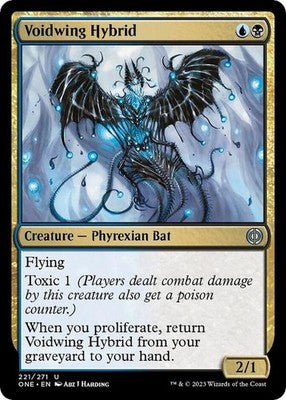 Voidwing Hybrid ONE 221 NM Magic: The Gathering