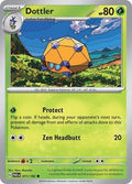 Dottler 011/182 SV04: Paradox Rift Reverse Holofoil Pokémon TCG