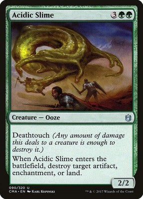 Acidic Slime CMA 90 NM Magic: The Gathering