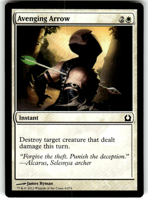 Avenging Arrow Return to Ravnica 4 C Magic: The Gathering Near Mint