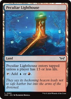 Peculiar Lighthouse DSK 265 NM Magic: The Gathering