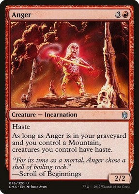 Anger CMA 76 NM Magic: The Gathering