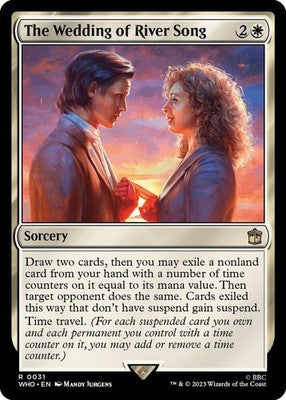 The Wedding of River Song WHO 31 NM Magic: The Gathering