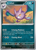 Crobat 112/182 SV04: Paradox Rift Reverse Holofoil Pokémon TCG