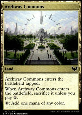 Archway Commons Strixhaven: School of Mages 263 C Magic: The Gathering Near Mint
