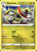 Haxorus Brilliant Stars 112/172 Rare Pokémon — English Lightly Played