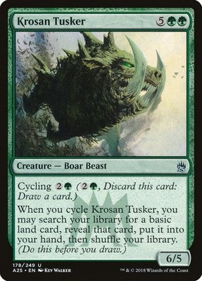 Krosan Tusker A25 178 NM Magic: The Gathering