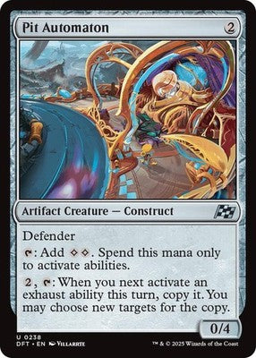 Pit Automaton DFT 238 Foil NM Magic: The Gathering