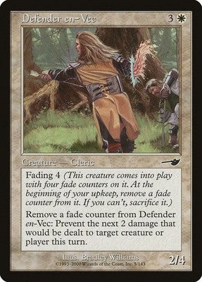Defender en-Vec NEM 5 NM Magic: The Gathering