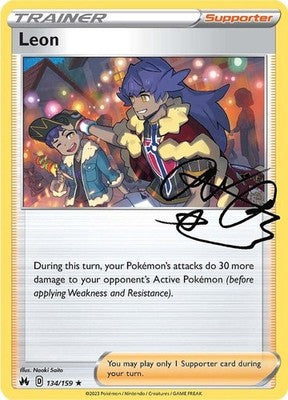 Leon 134/159 SWSH: Crown Zenith Holofoil Pokémon TCG