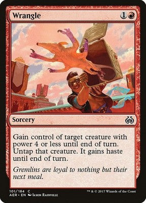 Wrangle AER 101 NM Magic: The Gathering