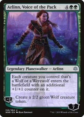 Arlinn, Voice of the Pack WAR 150 NM Magic: The Gathering