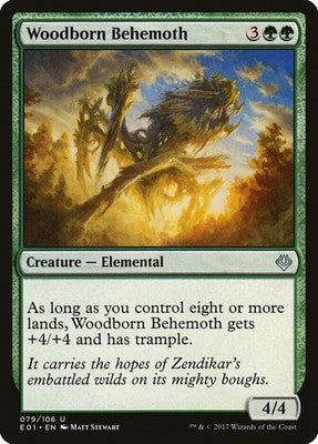 Woodborn Behemoth E01 79 NM Magic: The Gathering
