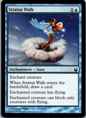 Stratus Walk 52 Common Born of the Gods Magic: The Gathering Near Mint