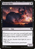 Infernal Pet KHM 99 LP Magic: The Gathering