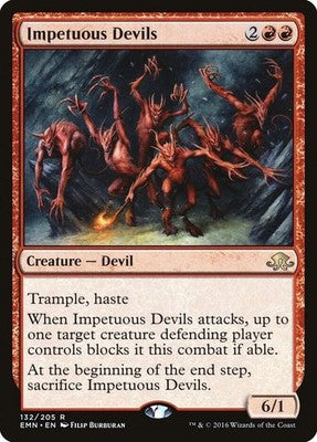 Impetuous Devils EMN 132 NM Magic: The Gathering