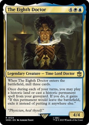 The Eighth Doctor WHO 124 NM Magic: The Gathering