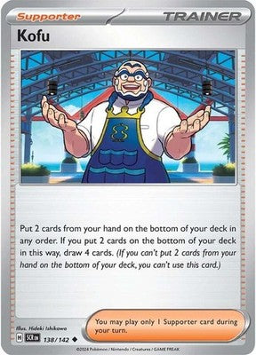 Kofu 138/142 SV07: Stellar Crown Pokémon TCG