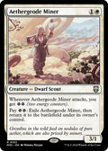 Aethergeode Miner M3C 163 NM Magic: The Gathering