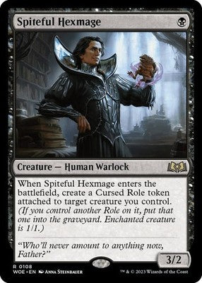 Spiteful Hexmage WOE 108 NM Magic: The Gathering