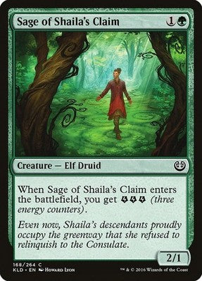 Sage of Shaila's Claim KLD 168 NM Magic: The Gathering