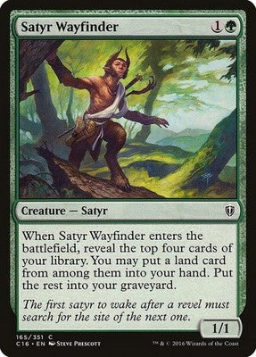 Satyr Wayfinder C16 165 NM Magic: The Gathering