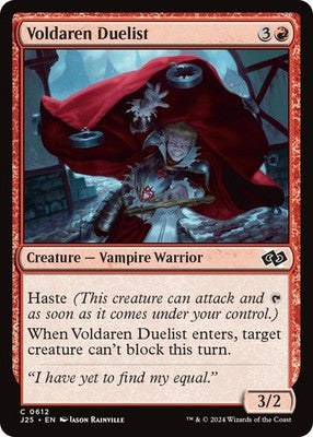 Voldaren Duelist J25 612 NM Magic: The Gathering