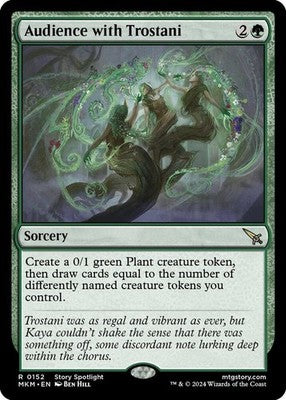 Audience with Trostani MKM 152 NM Magic: The Gathering