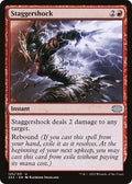 Staggershock 2X2 125 NM Magic: The Gathering