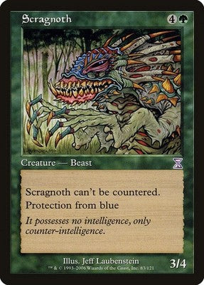 Scragnoth TSB 83 LP Magic: The Gathering