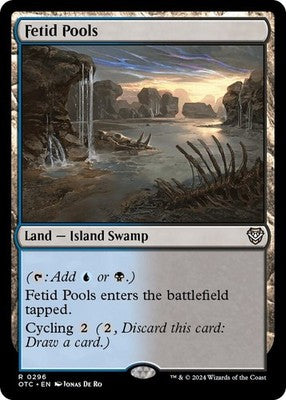 Fetid Pools OTC 296 NM Magic: The Gathering