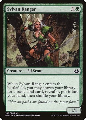 Sylvan Ranger MM3 140 NM Magic: The Gathering