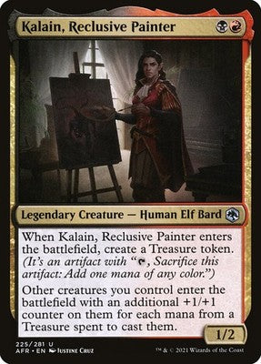 Kalain, Reclusive Painter AFR 225 Foil NM Magic: The Gathering
