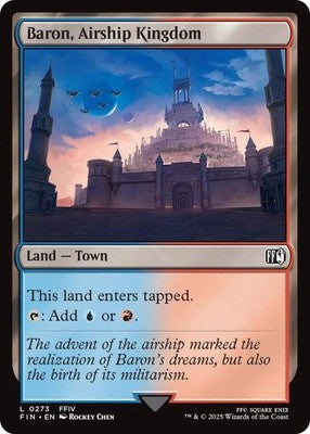 Baron, Airship Kingdom FIN 273 Foil NM Magic: The Gathering