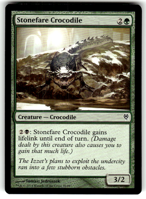 Stonefare Crocodile Duel Decks: Jace vs. Vraska 56 C Magic: The Gathering