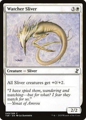 Watcher Sliver TSR 49 NM Magic: The Gathering