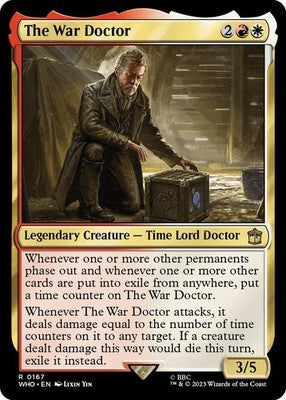 The War Doctor WHO 167 NM Magic: The Gathering