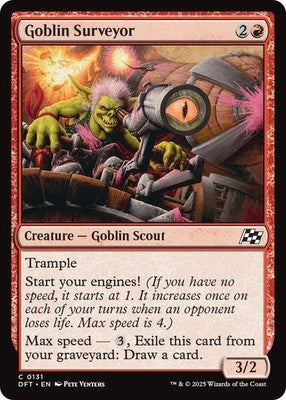 Goblin Surveyor DFT 131 NM Magic: The Gathering