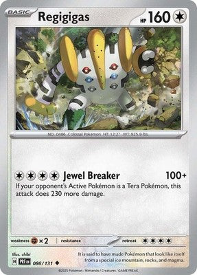 Regigigas 086/131 SV: Prismatic Evolutions Pokémon TCG