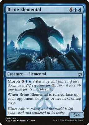 Brine Elemental A25 47 NM Magic: The Gathering