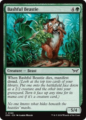 Bashful Beastie DSK 169 Foil NM Magic: The Gathering