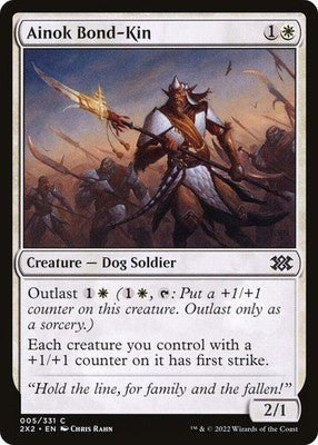 Ainok Bond-Kin 2X2 5 NM Magic: The Gathering