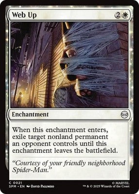 Web Up SPM 21 Foil NM Magic: The Gathering