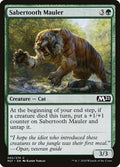 Sabertooth Mauler M21 202 NM Magic: The Gathering