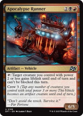 Apocalypse Runner DFT 188 Foil NM Magic: The Gathering
