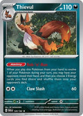 Thievul 120/182 SV04: Paradox Rift Reverse Holofoil Pokémon TCG